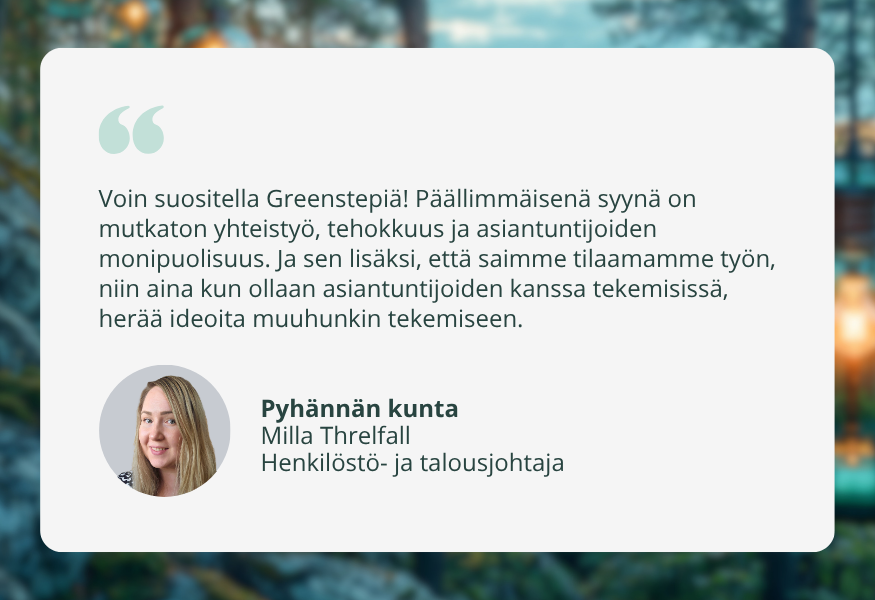 Sotekiinteistöjen yhtiöittäminen - asiantuntijatukea Greenstepiltä