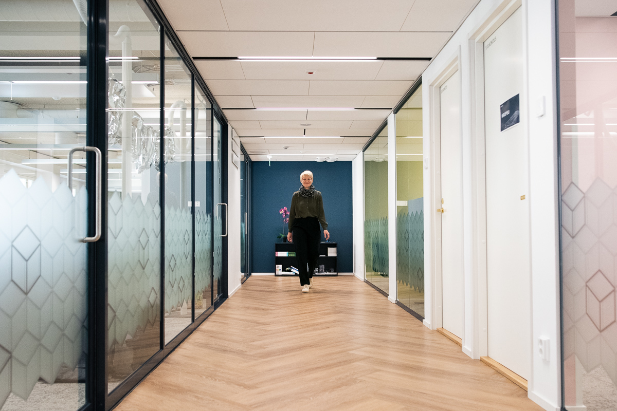 Riikka Kaikkonen Rovaniemen toimistovetäjä